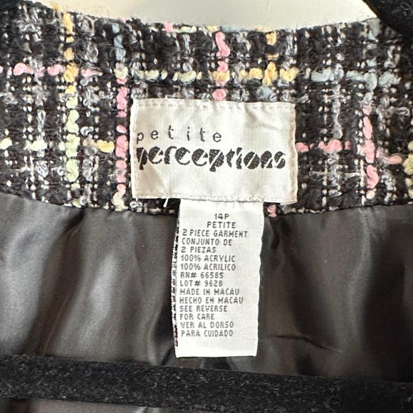 Zara Multicolor Tweed Blazer - Picture 2 of 10